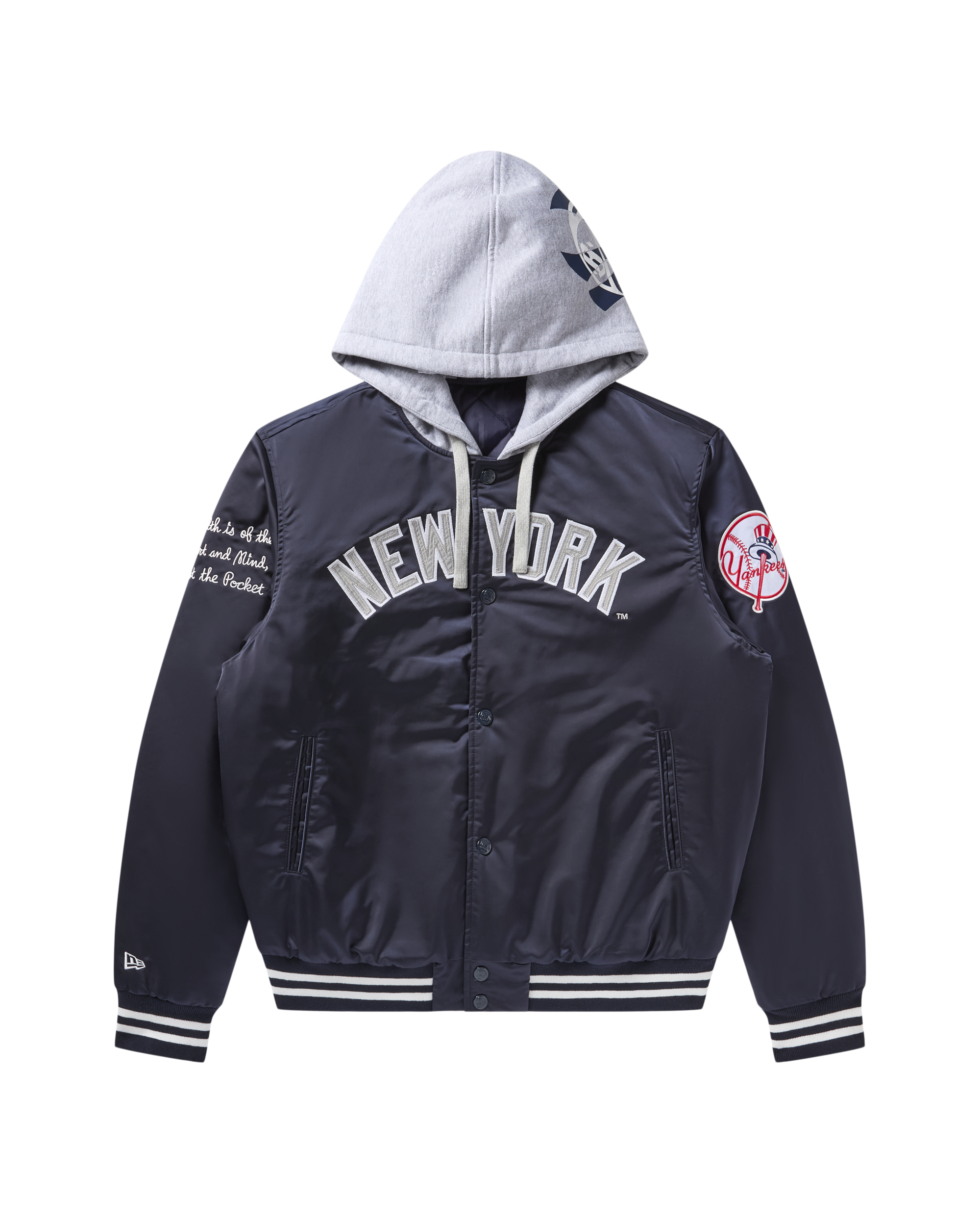 New York Yankees スタジャン　stadium jacket New York Yankees Authentic Navy Stadium Jacket – New Era Cap