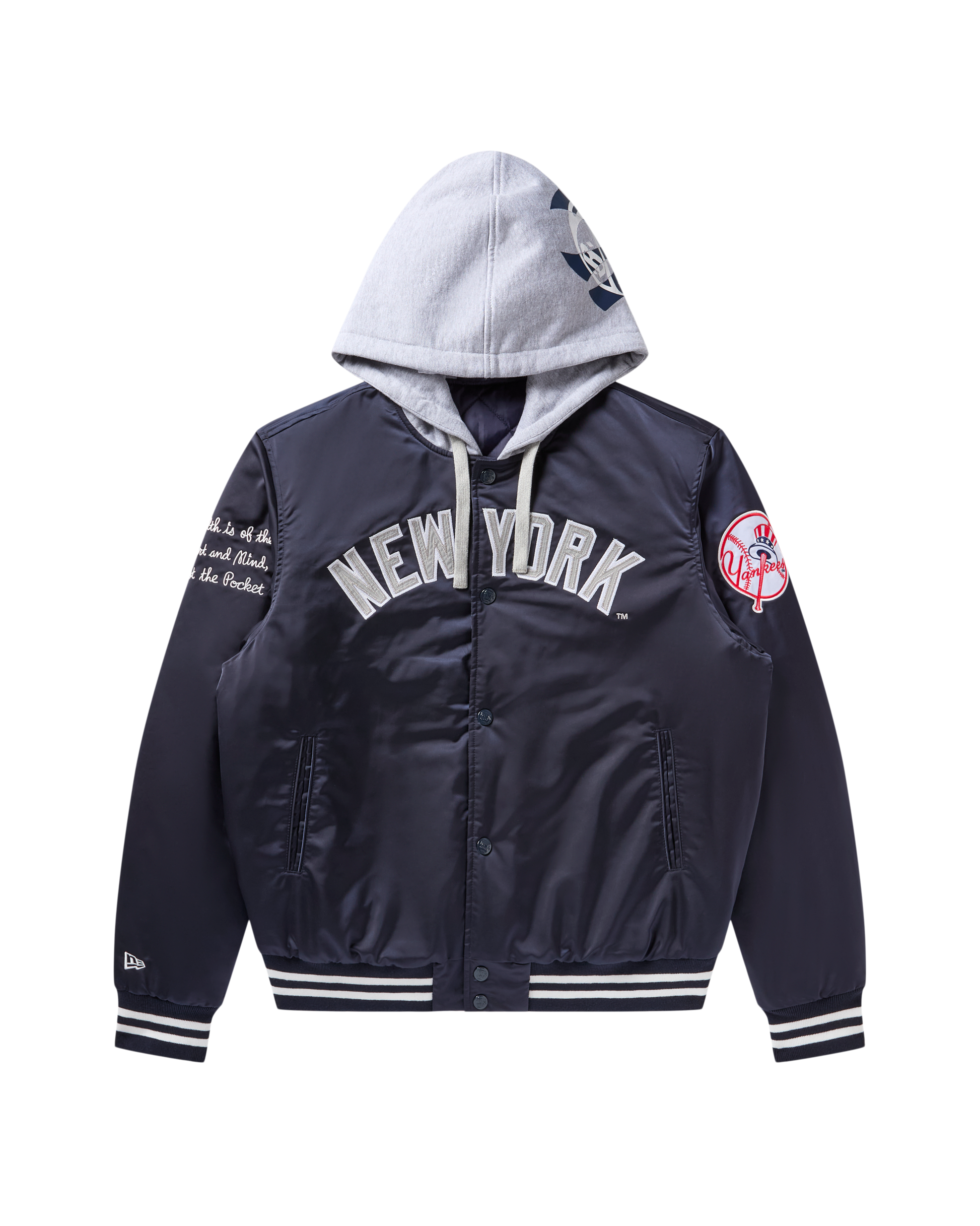 NY Yankees Satin Stadium Jacket – Billionaire Boys Club NY Yankees Satin Stadium Jacket – Billionaire Boys Club