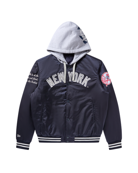 ジャケット・アウター blackeyepatch satin stadium jacket NY Yankees Satin Stadium Jacket – Billionaire Boys Club