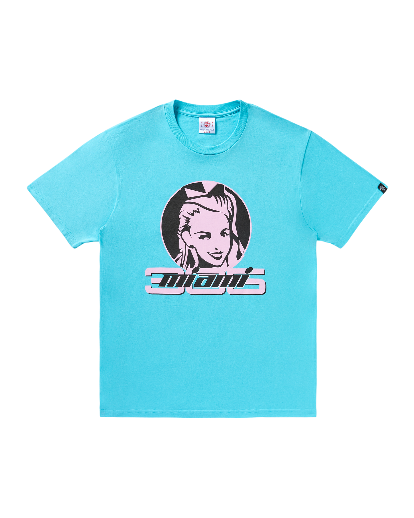 Pink Badge Tee