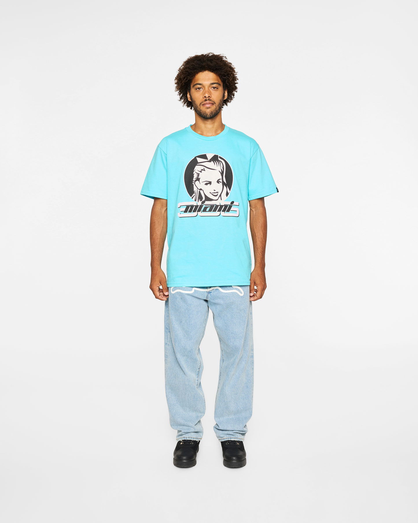 Pink Badge Tee