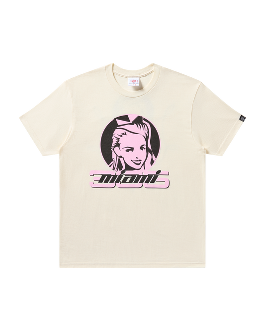 Pink Badge Tee