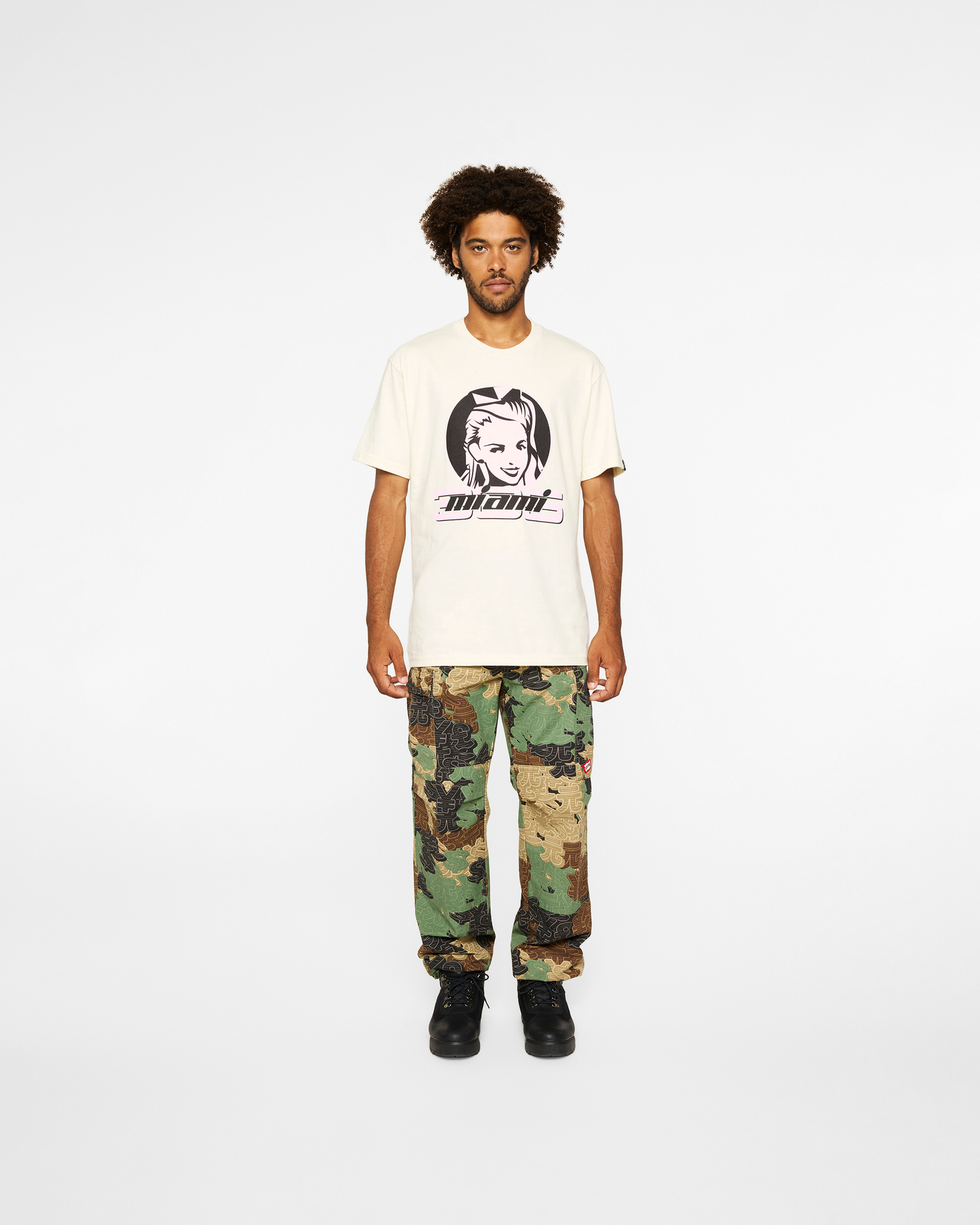 Pink Badge Tee