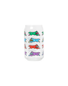 Running Dog Soda Can Glass