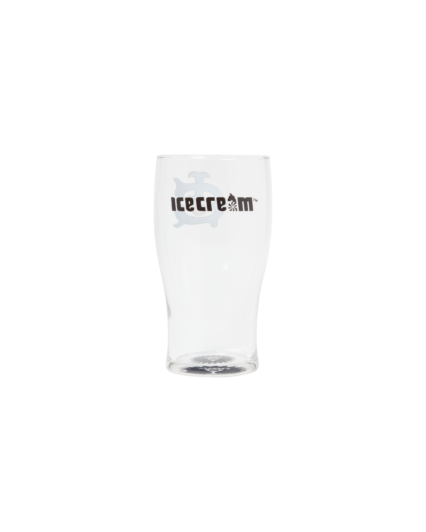 Team IC Logo Pub Glass
