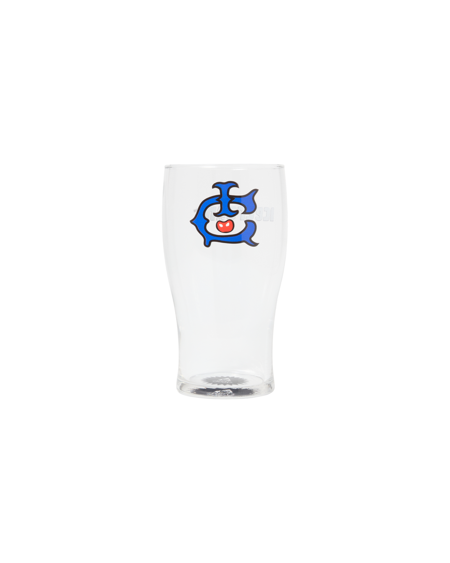 Team IC Logo Pub Glass