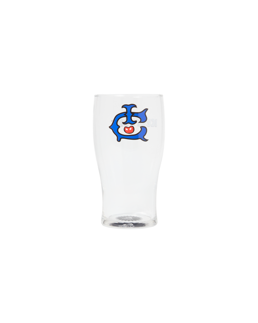 Team IC Logo Pub Glass