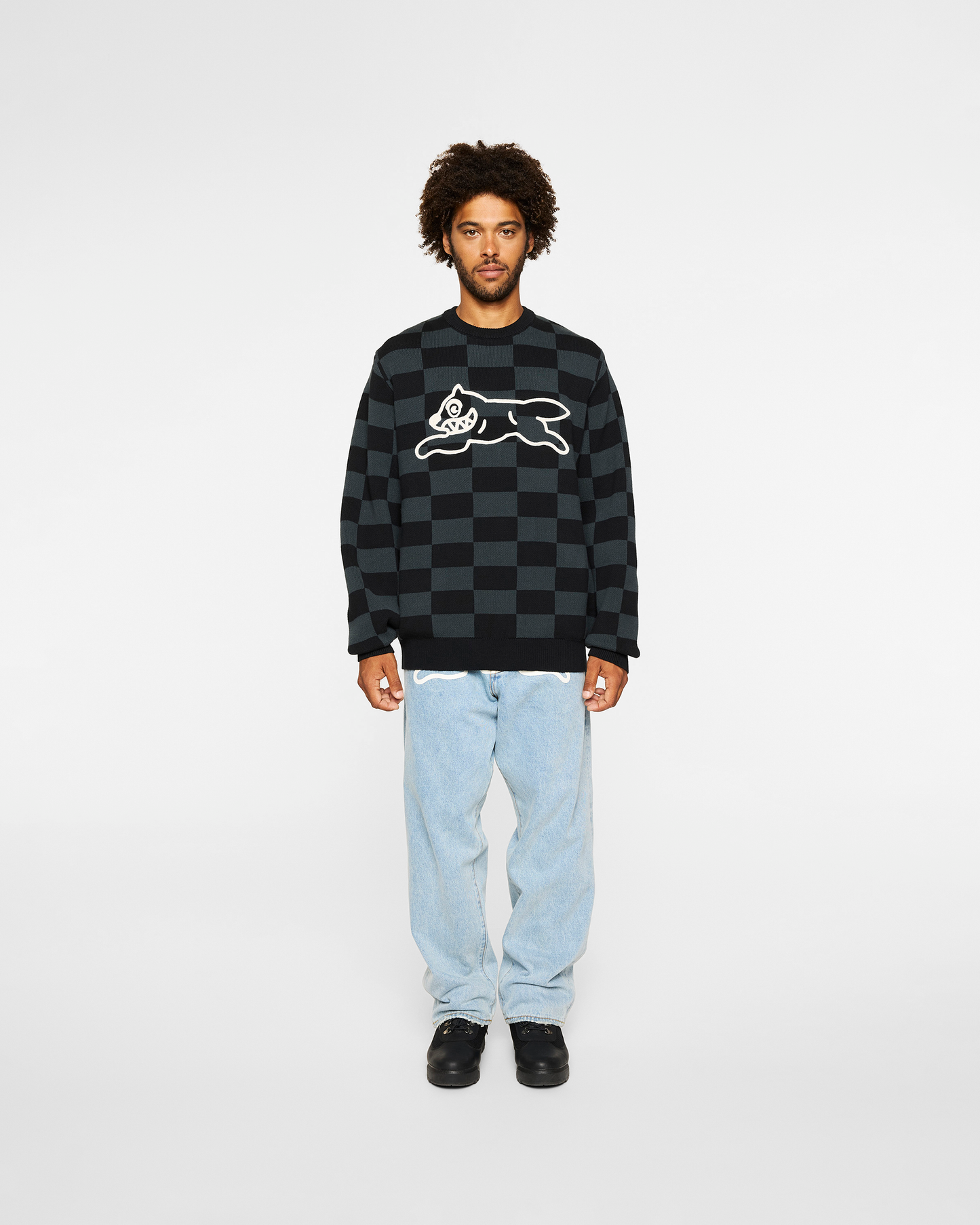 Check Sweater
