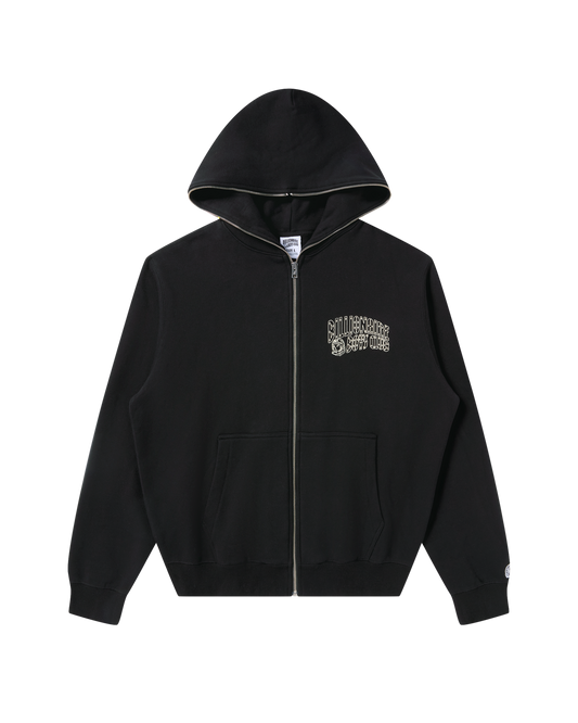 Small Curve Zip Hoodie