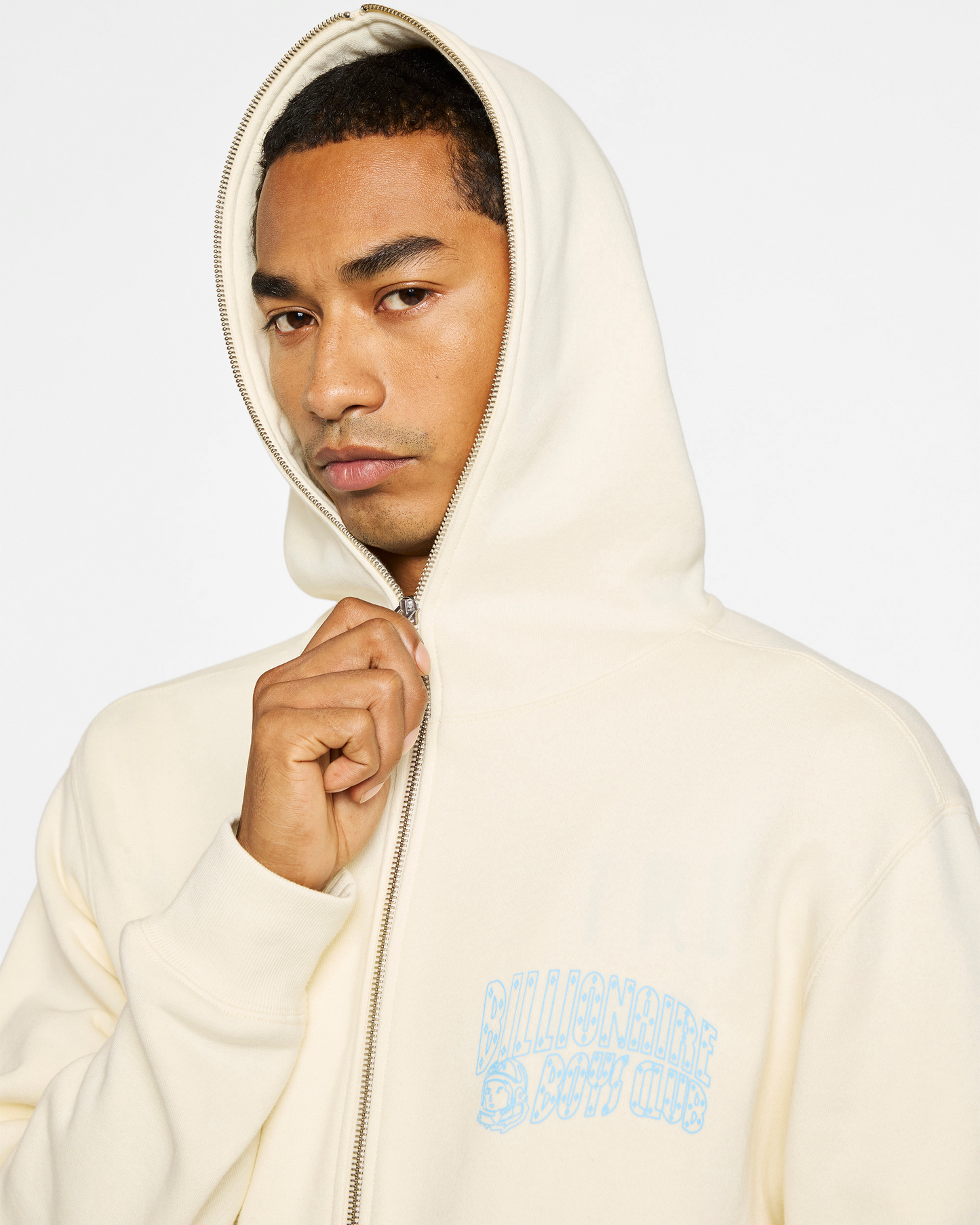 Small Curve Zip Hoodie