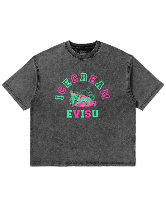 Icecream X Evisu Printed T-Shirt
