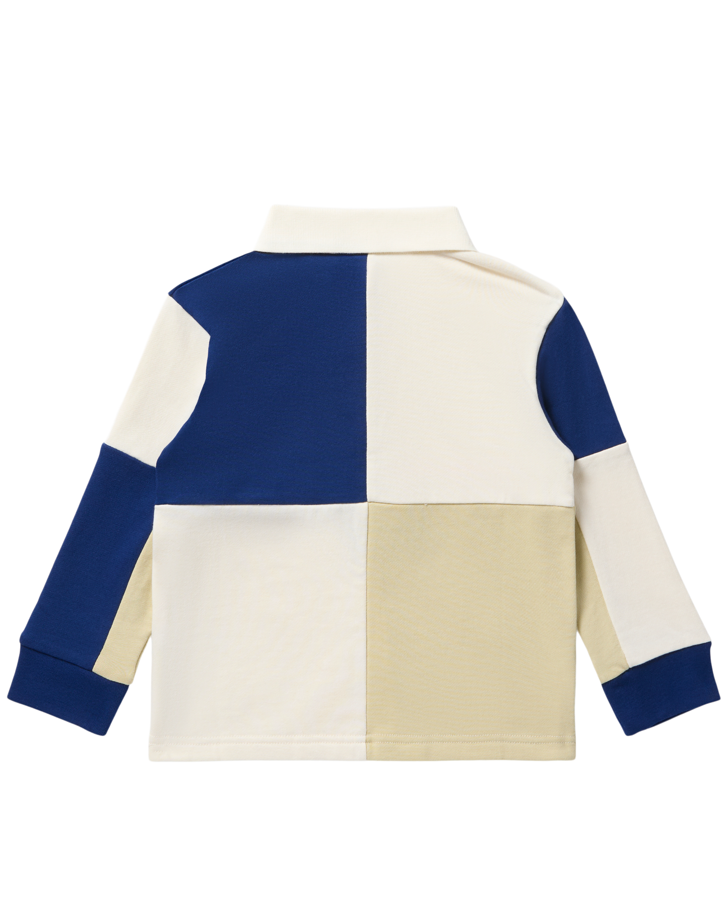 Kids Pixel Long-Sleeve Polo