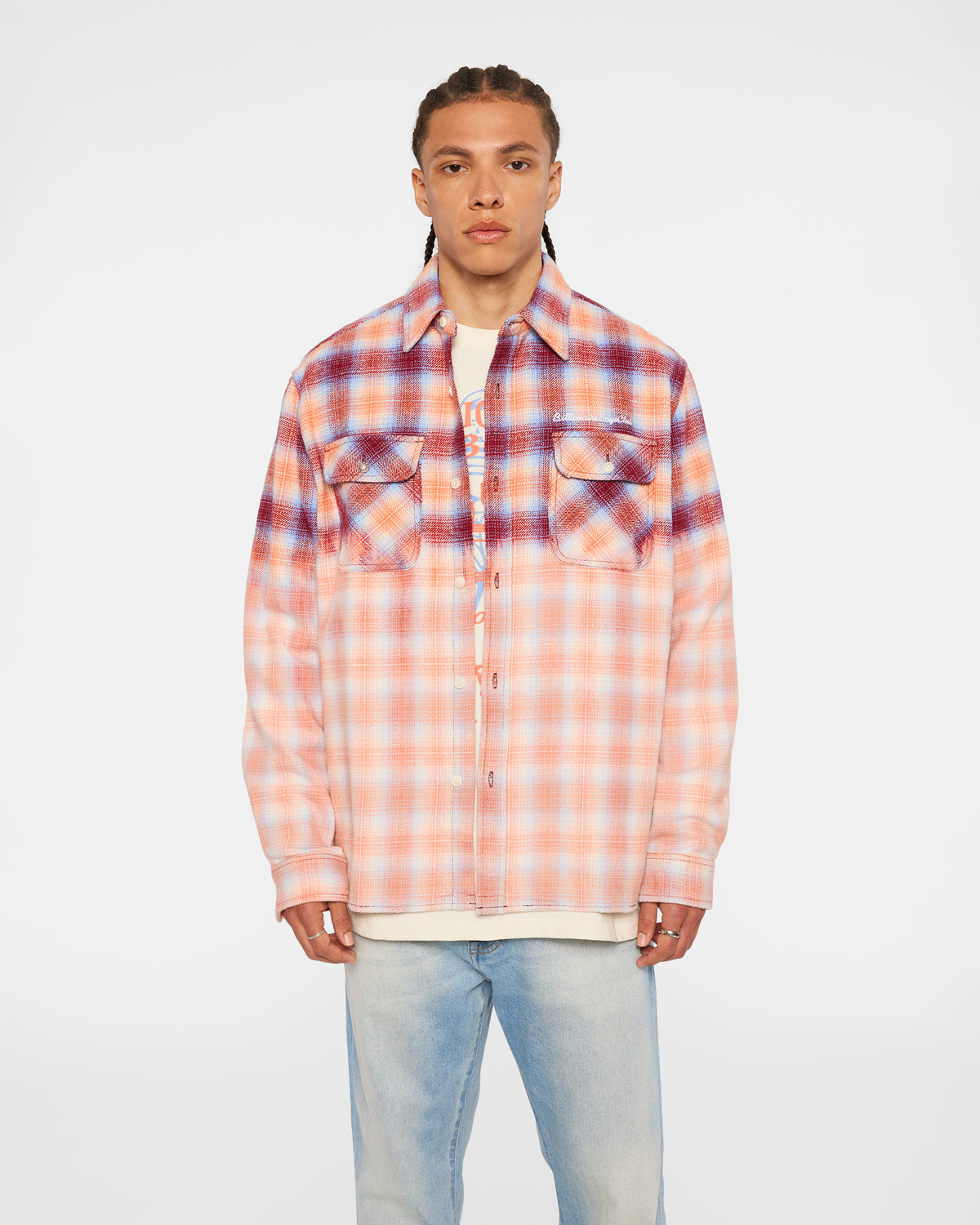 Drip Curve LS Woven