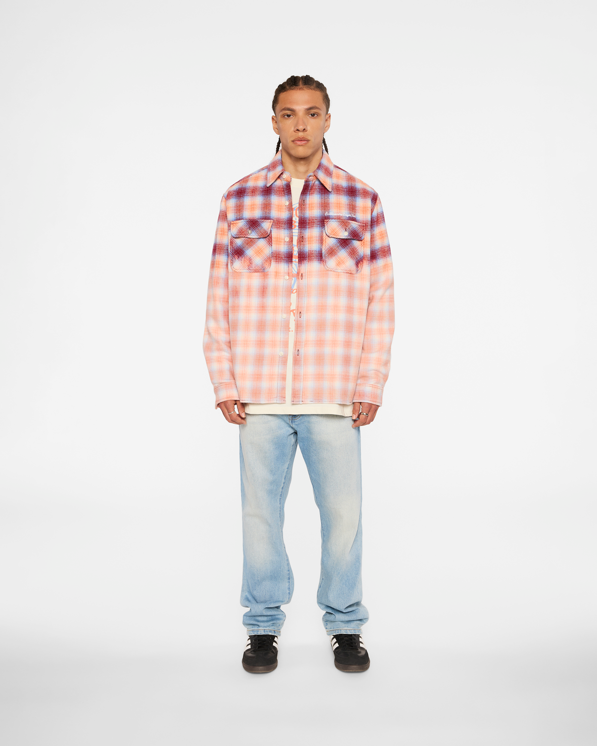 Drip Curve LS Woven