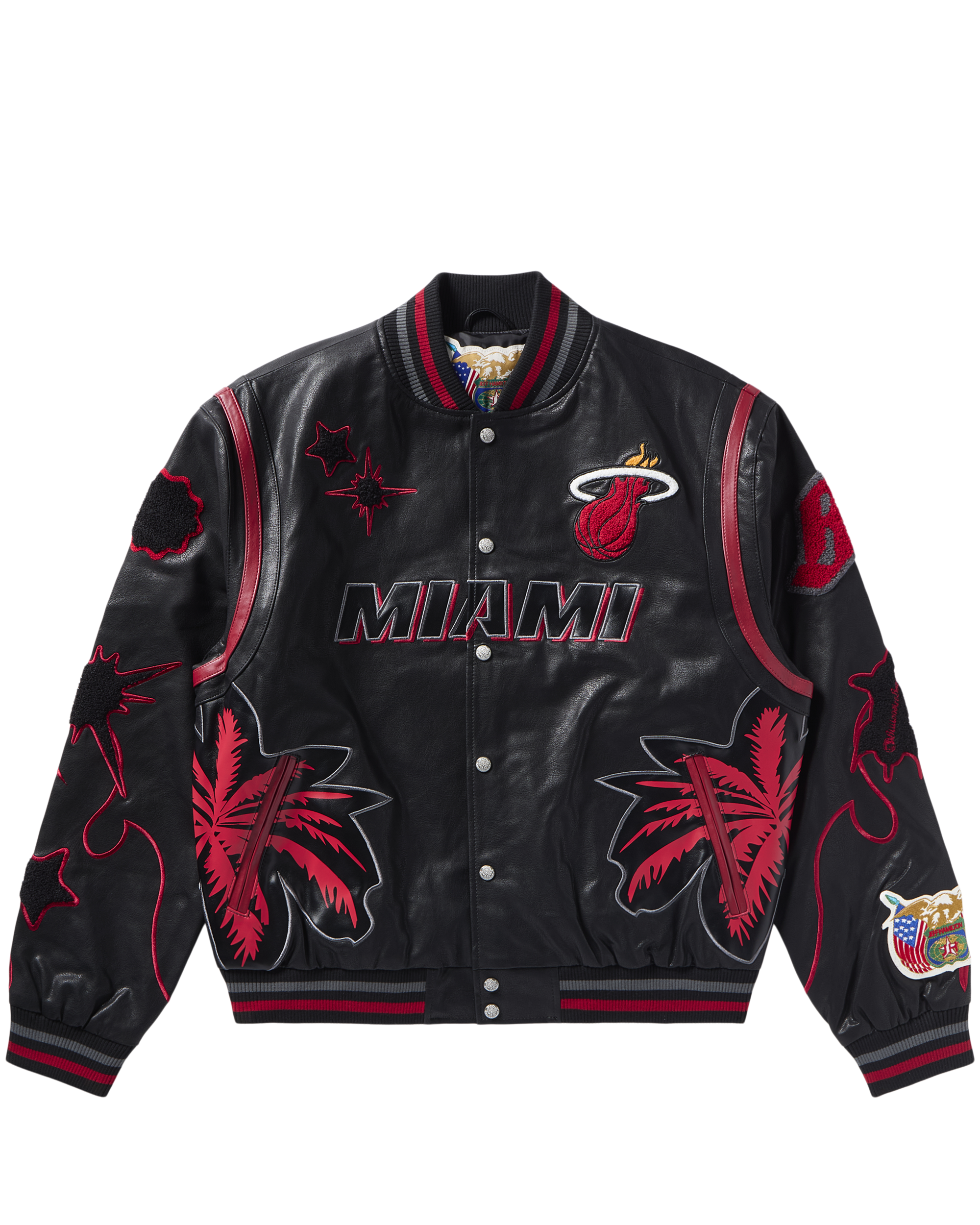 BBC X Jeff Hamilton Heat Varsity Jacket – Billionaire Boys Club BBC X Jeff Hamilton Heat Varsity Jacket – Billionaire Boys Club