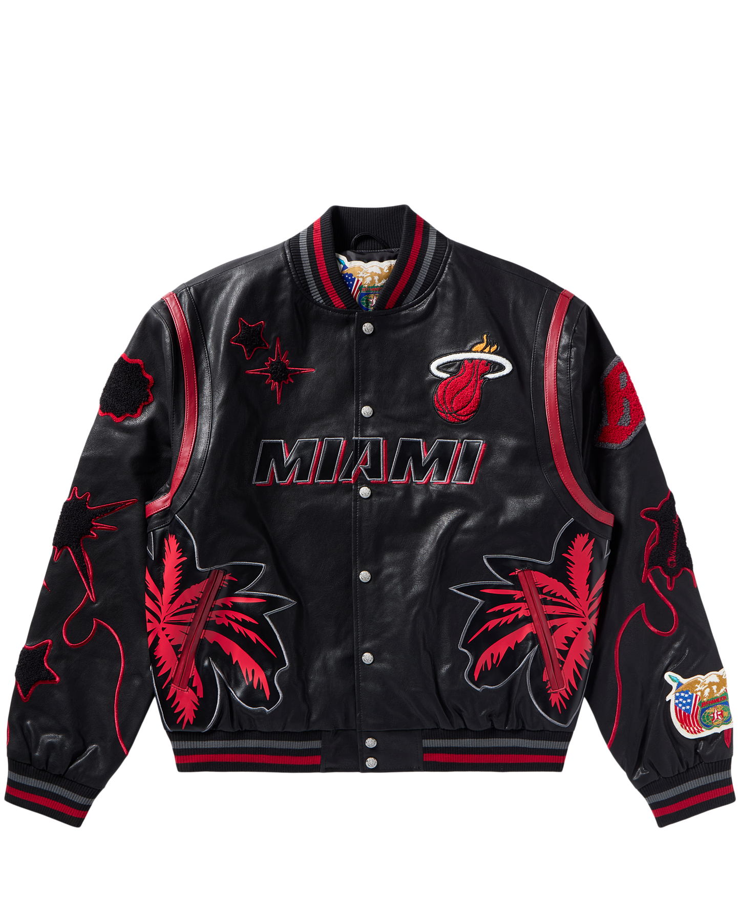 BBC X Jeff Hamilton Heat Varsity Jacket