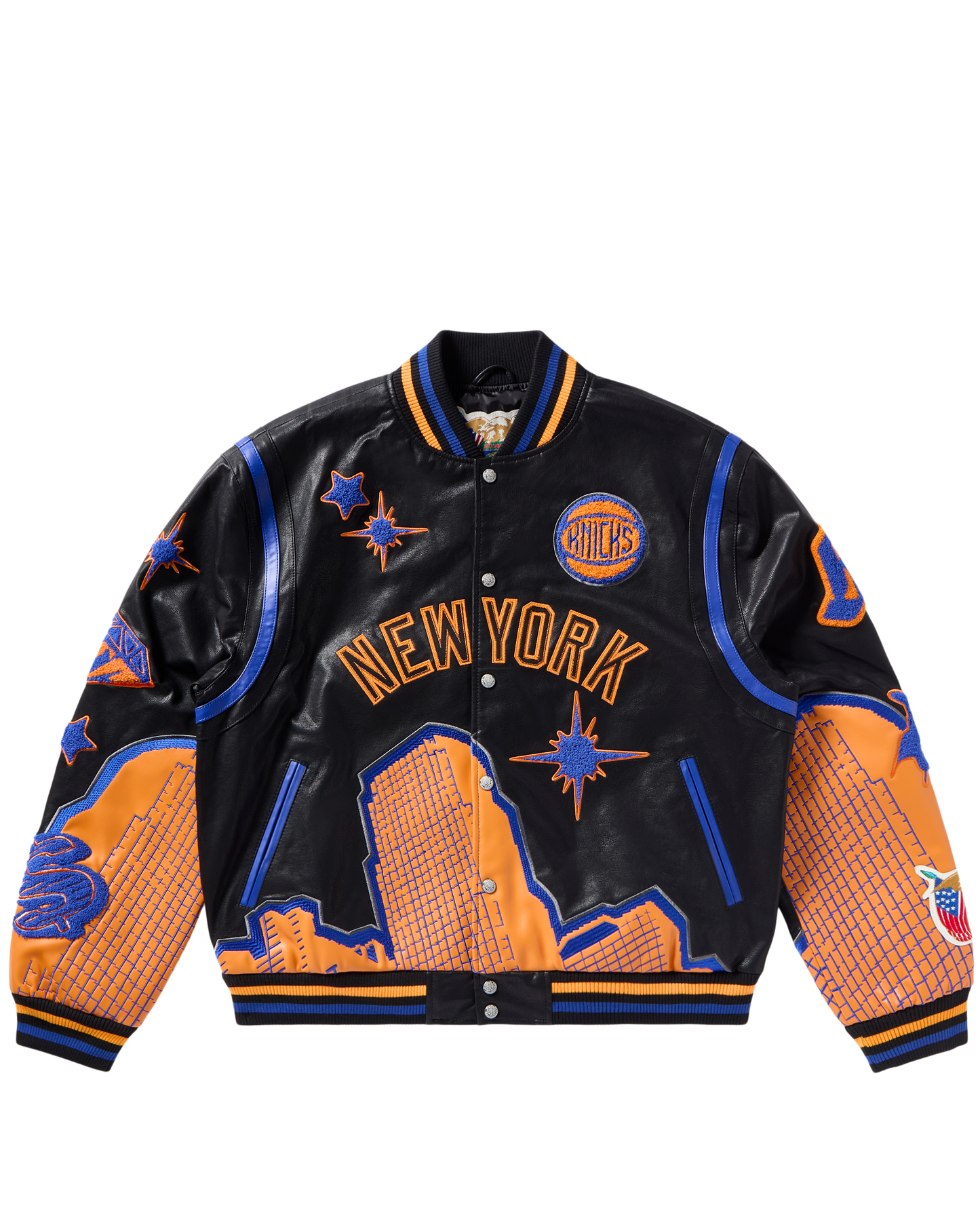 BBC X Jeff Hamilton Knicks Varsity Jacket