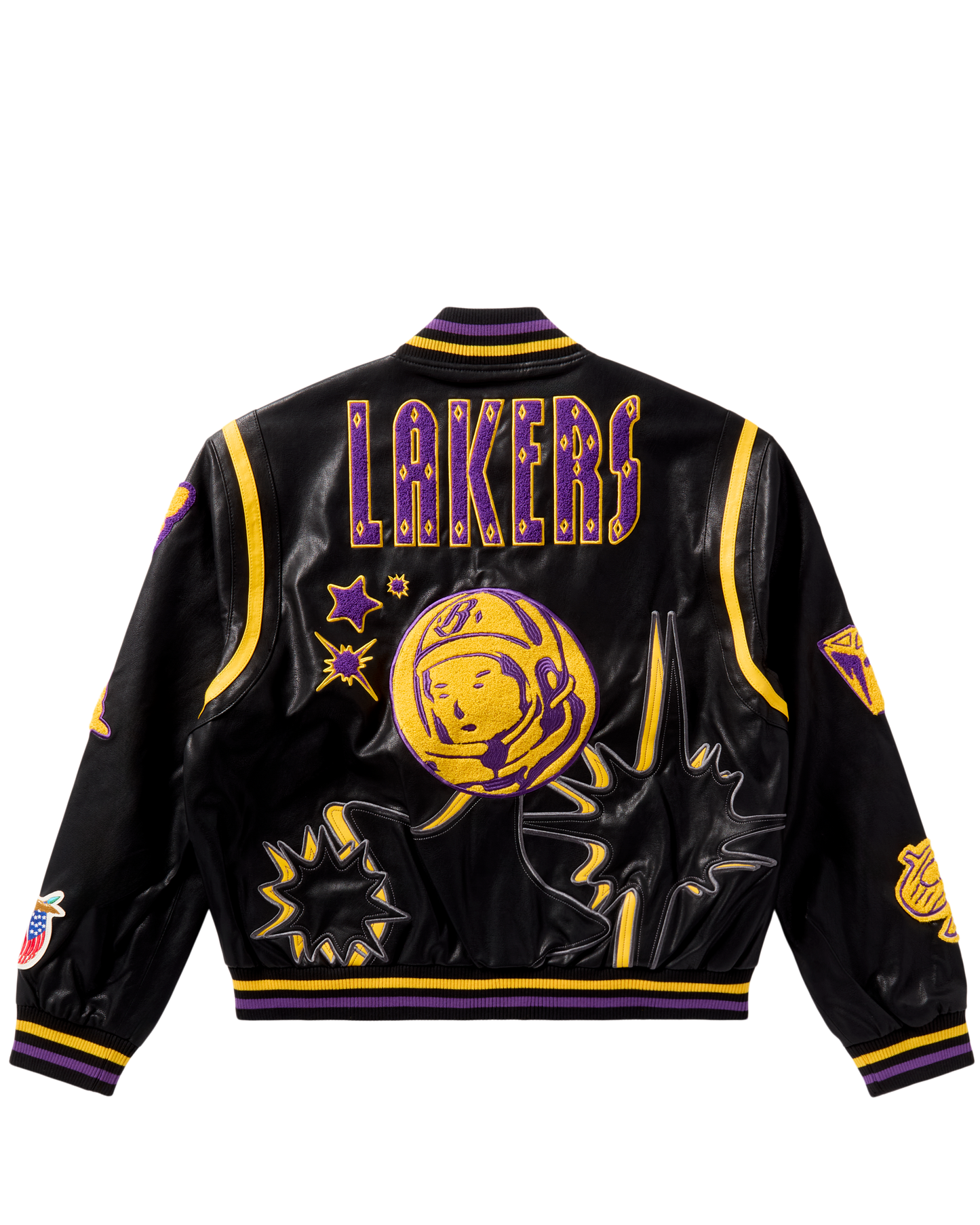 BBC X Jeff Hamilton Lakers Varsity Jacket
