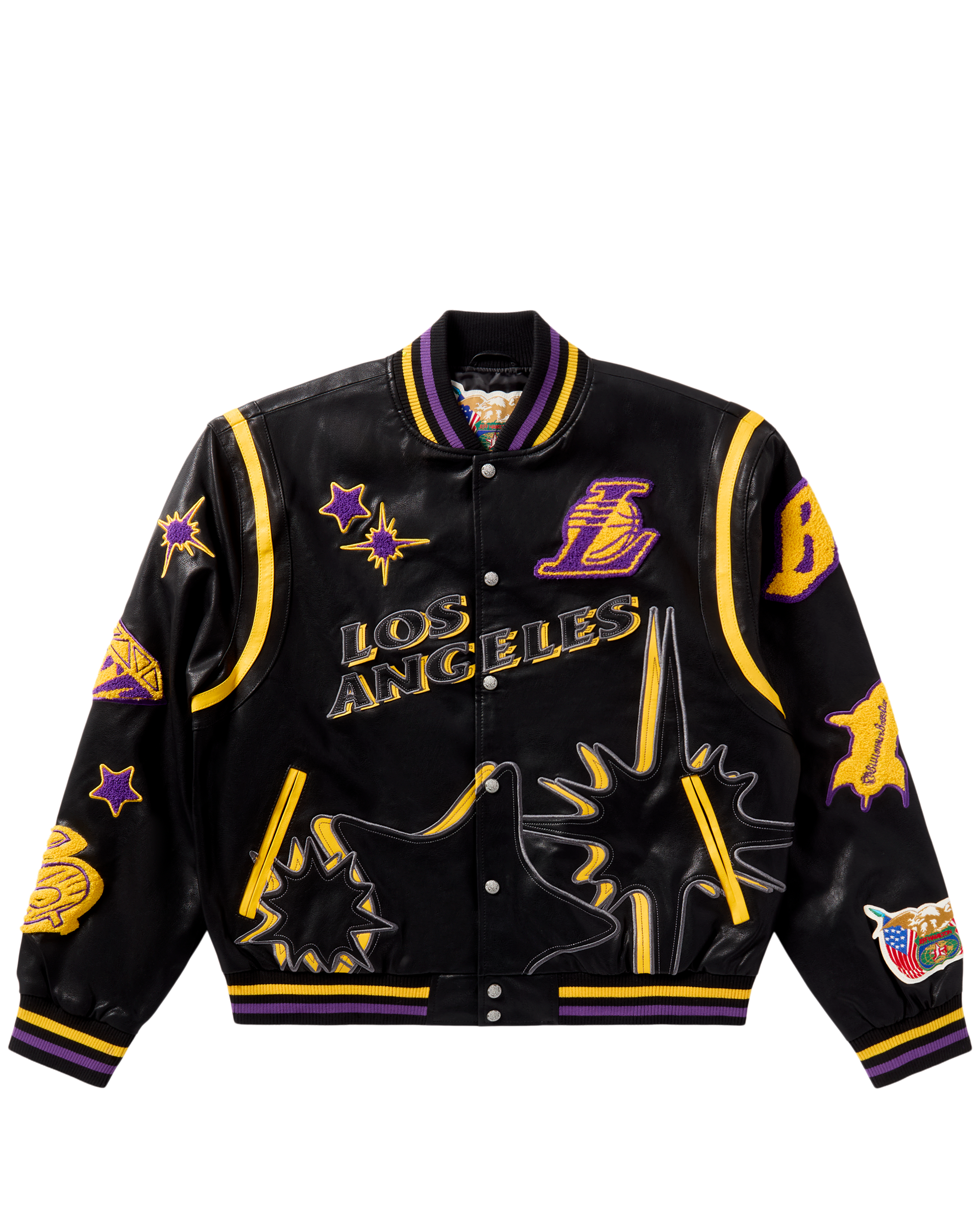 BBC X Jeff Hamilton Lakers Varsity Jacket – Billionaire Boys Club BBC X Jeff Hamilton Lakers Varsity Jacket – Billionaire Boys Club