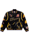 BBC X Jeff Hamilton Lakers Varsity Jacket