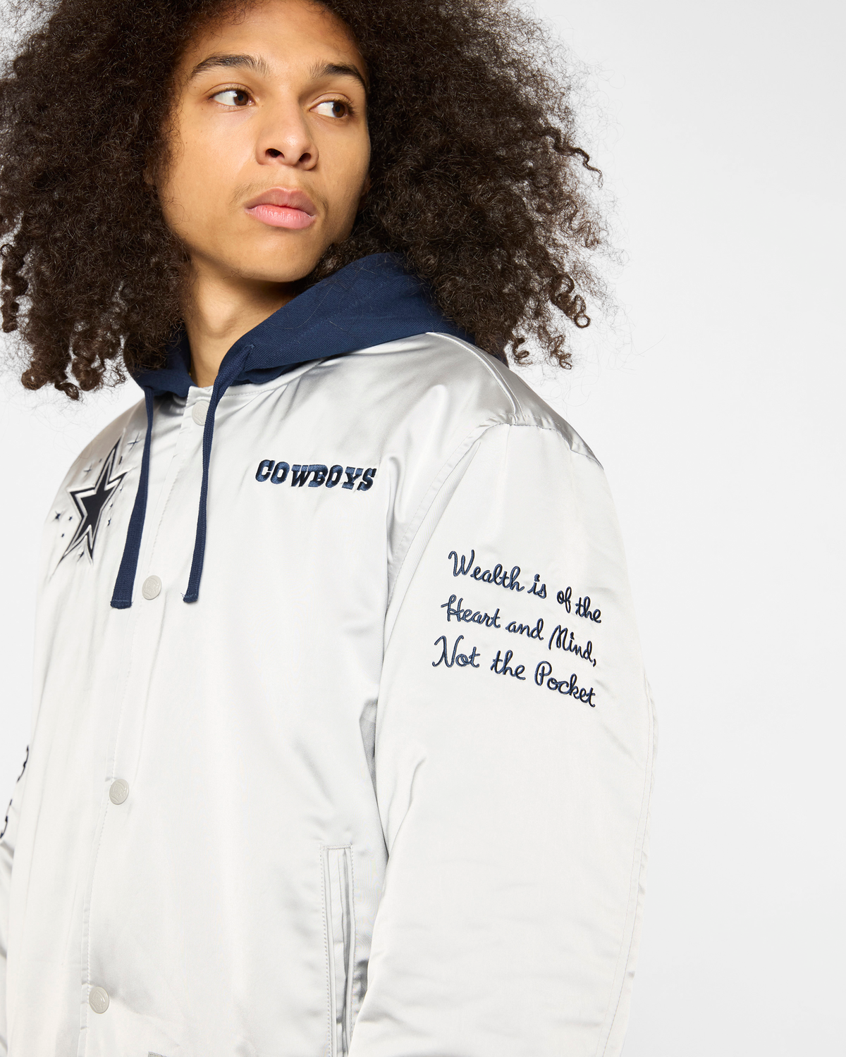 Dallas Cowboys Satin Jacket – Billionaire Boys Club