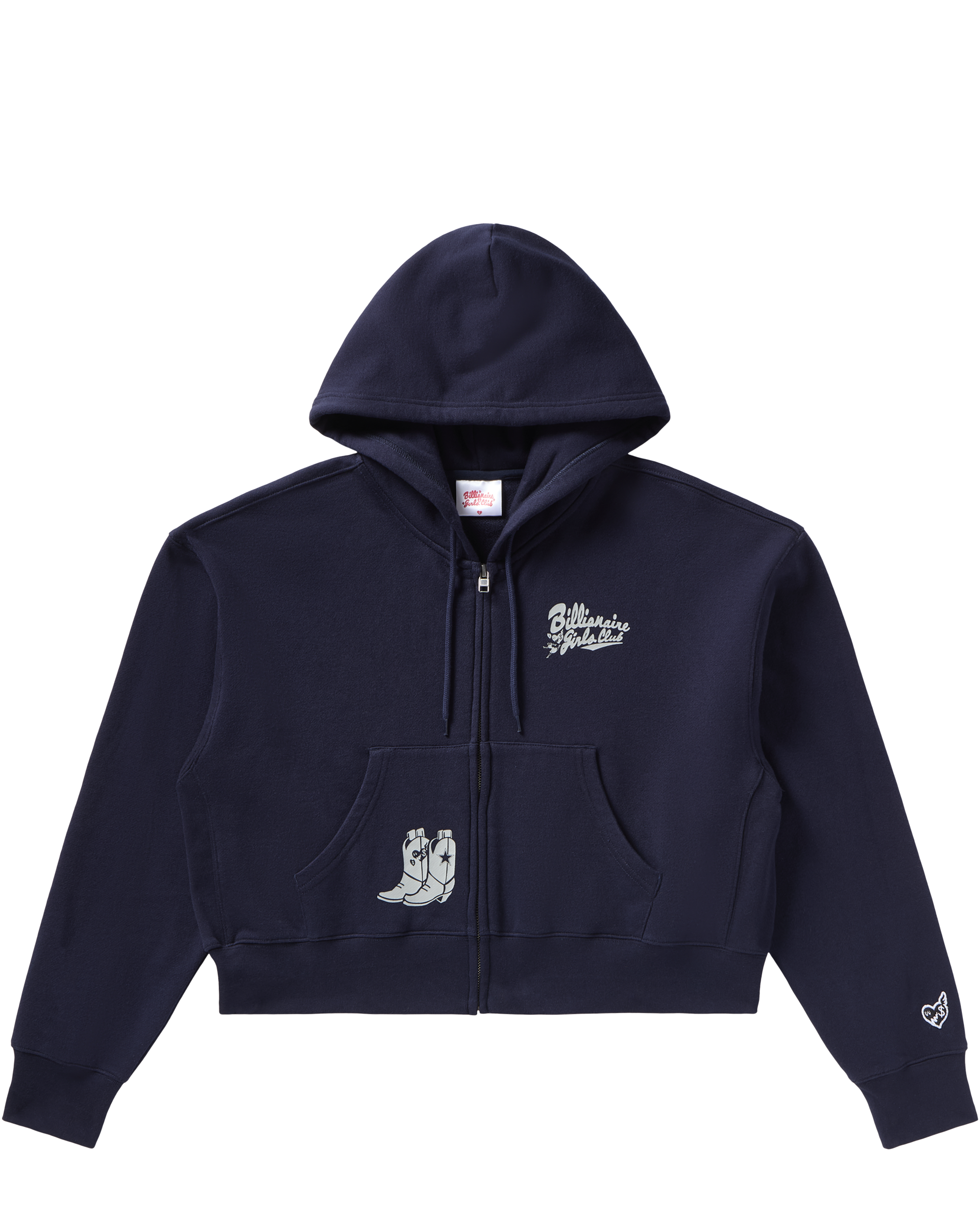 Womens Dallas Cowboys Cropped Hoodie – Billionaire Boys Club