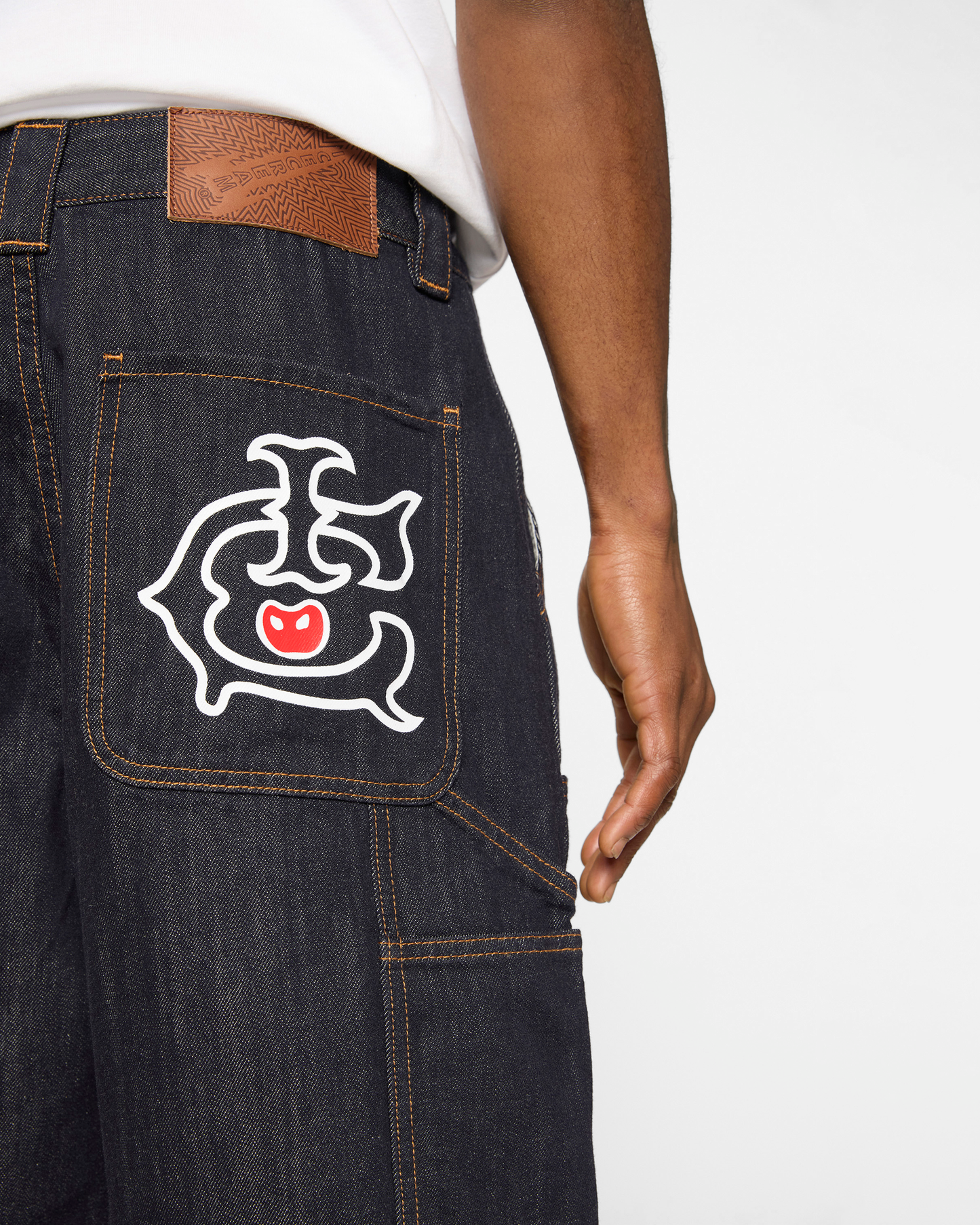 Selvedge Running Dog Denim Carpenter Short