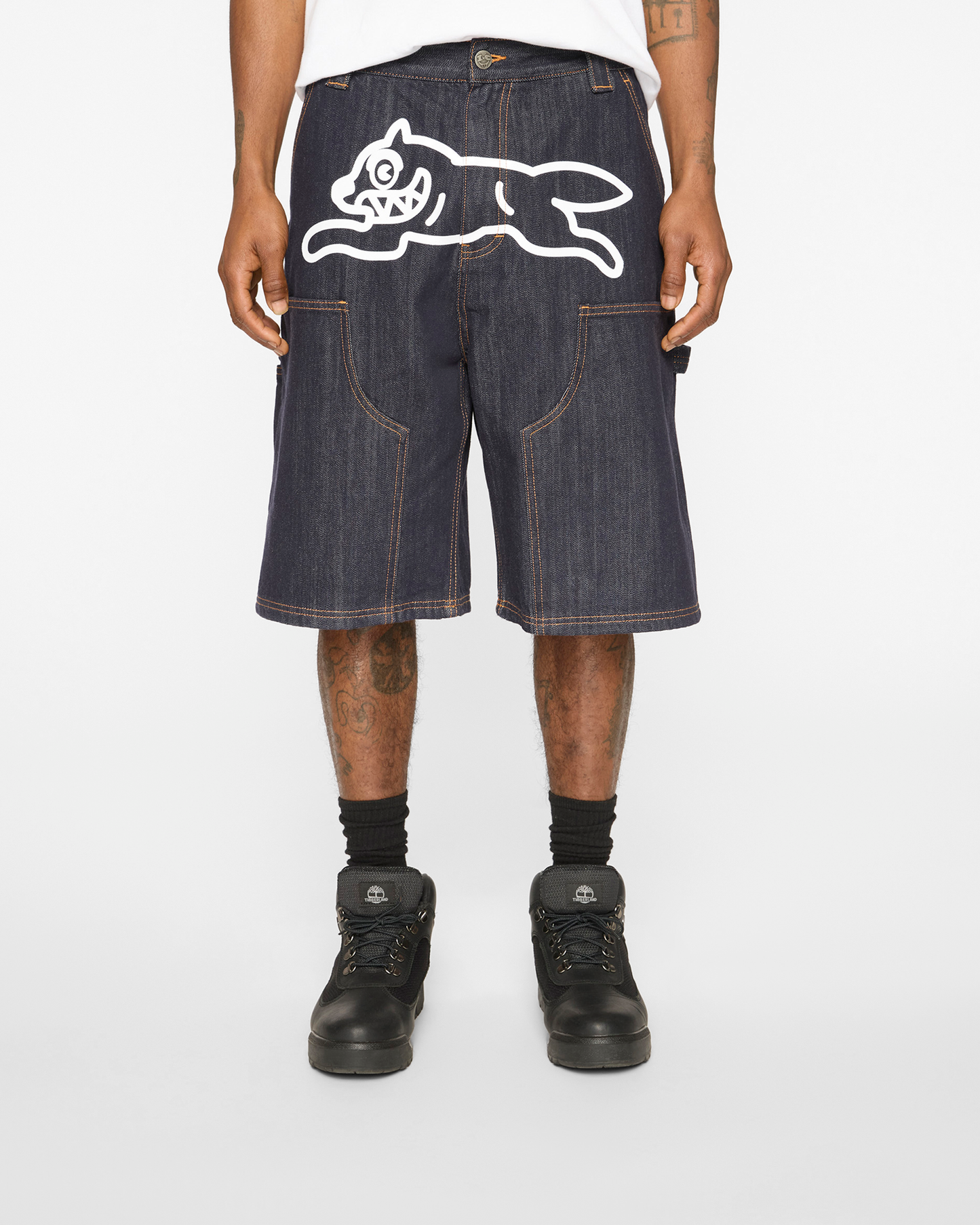 Selvedge Running Dog Denim Carpenter Short