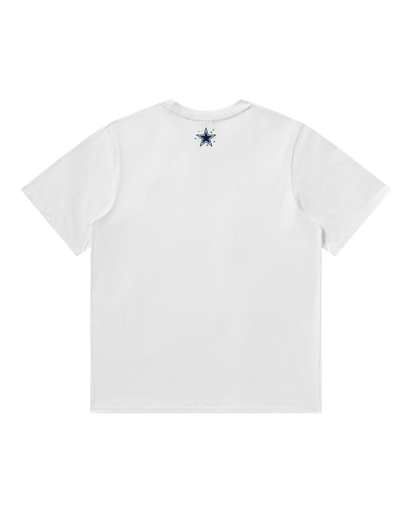 Dallas Cowboys Curve Logo SS White Tee