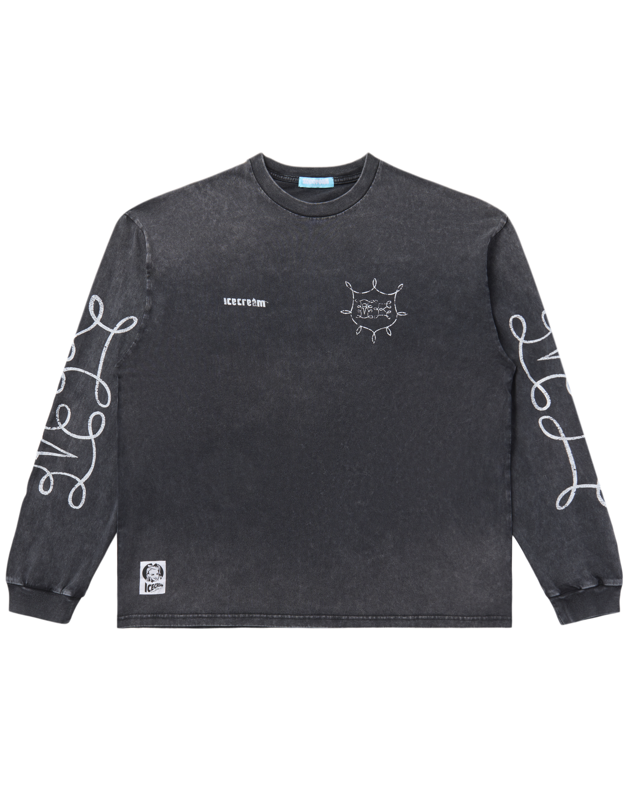 Damaged Cotton LS T-Shirt Icecream – Billionaire Boys Club