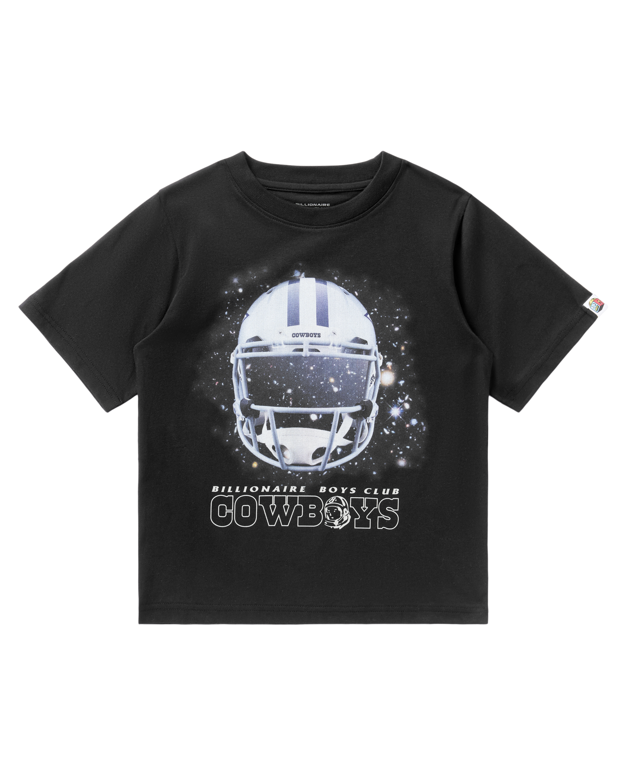 black kids football helmet Kids Dallas Cowboys Helmet Ss Tee | Black