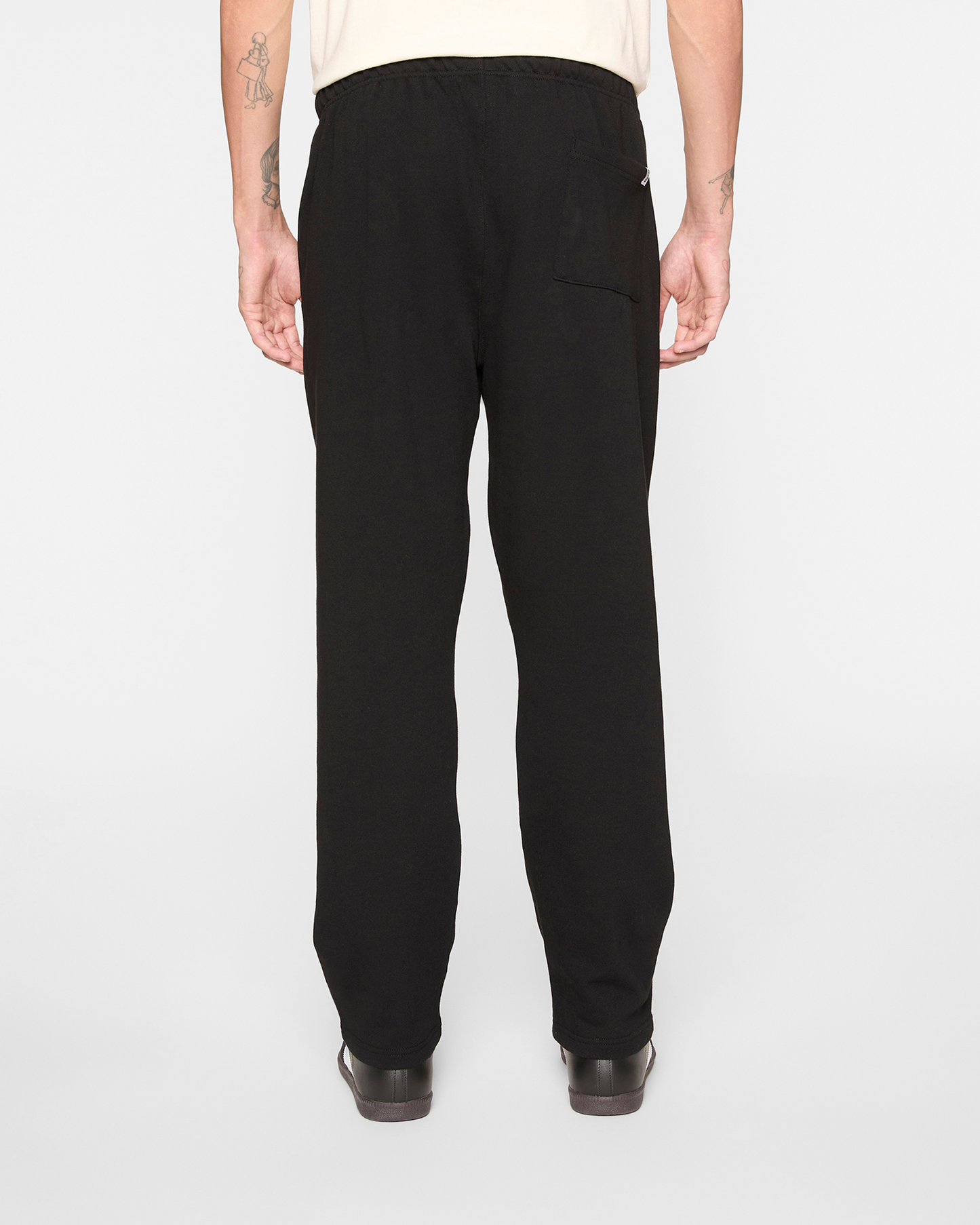 Classic Curve Logo Straight Leg Sweatpants