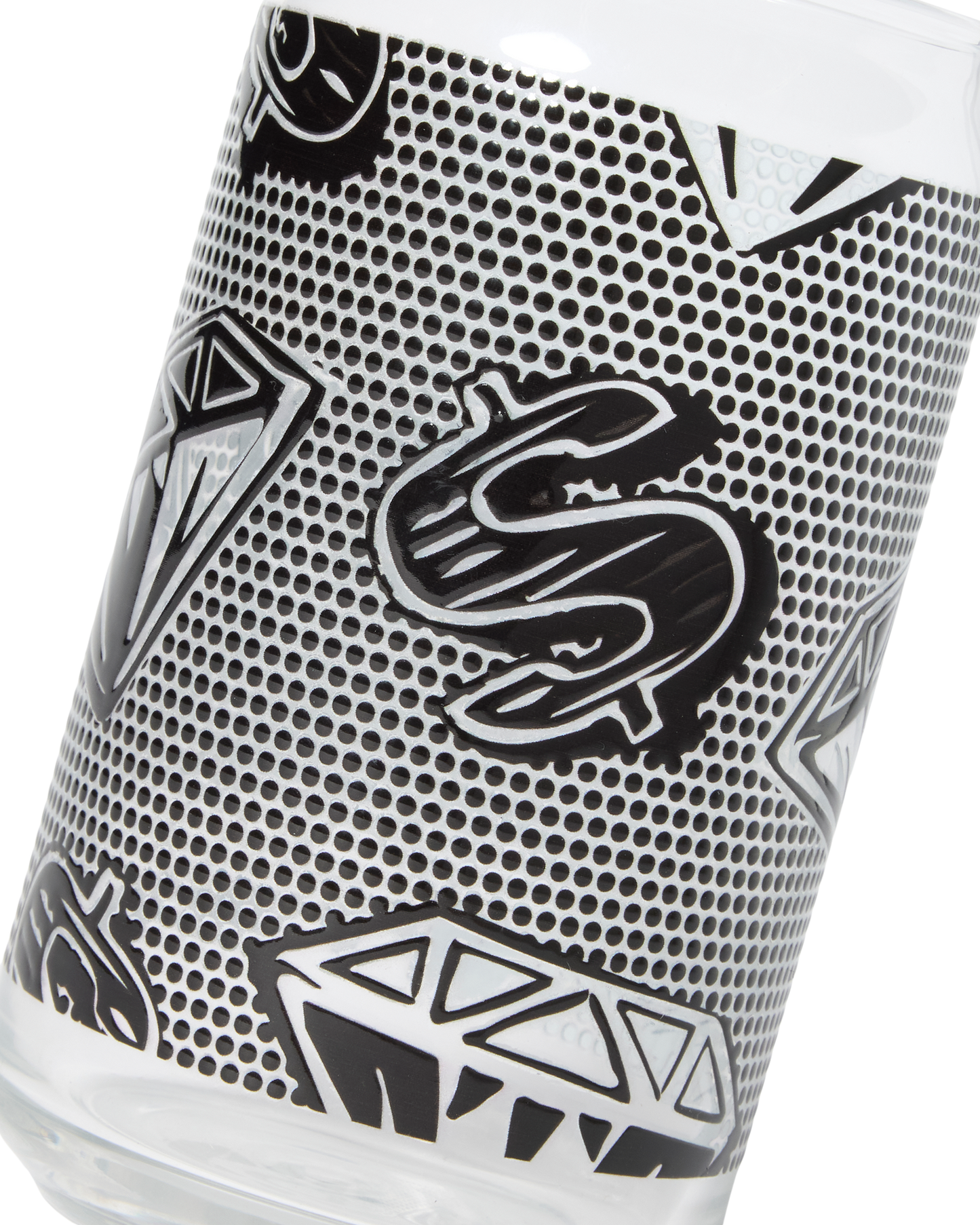 Diamonds & Dollars Soda Can Glass