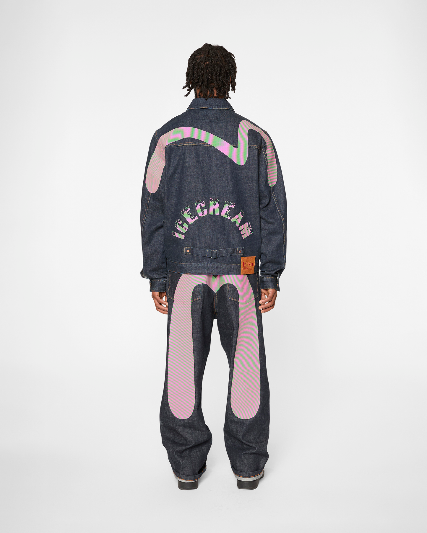 Seagull Print & Emb. Denim Jacket