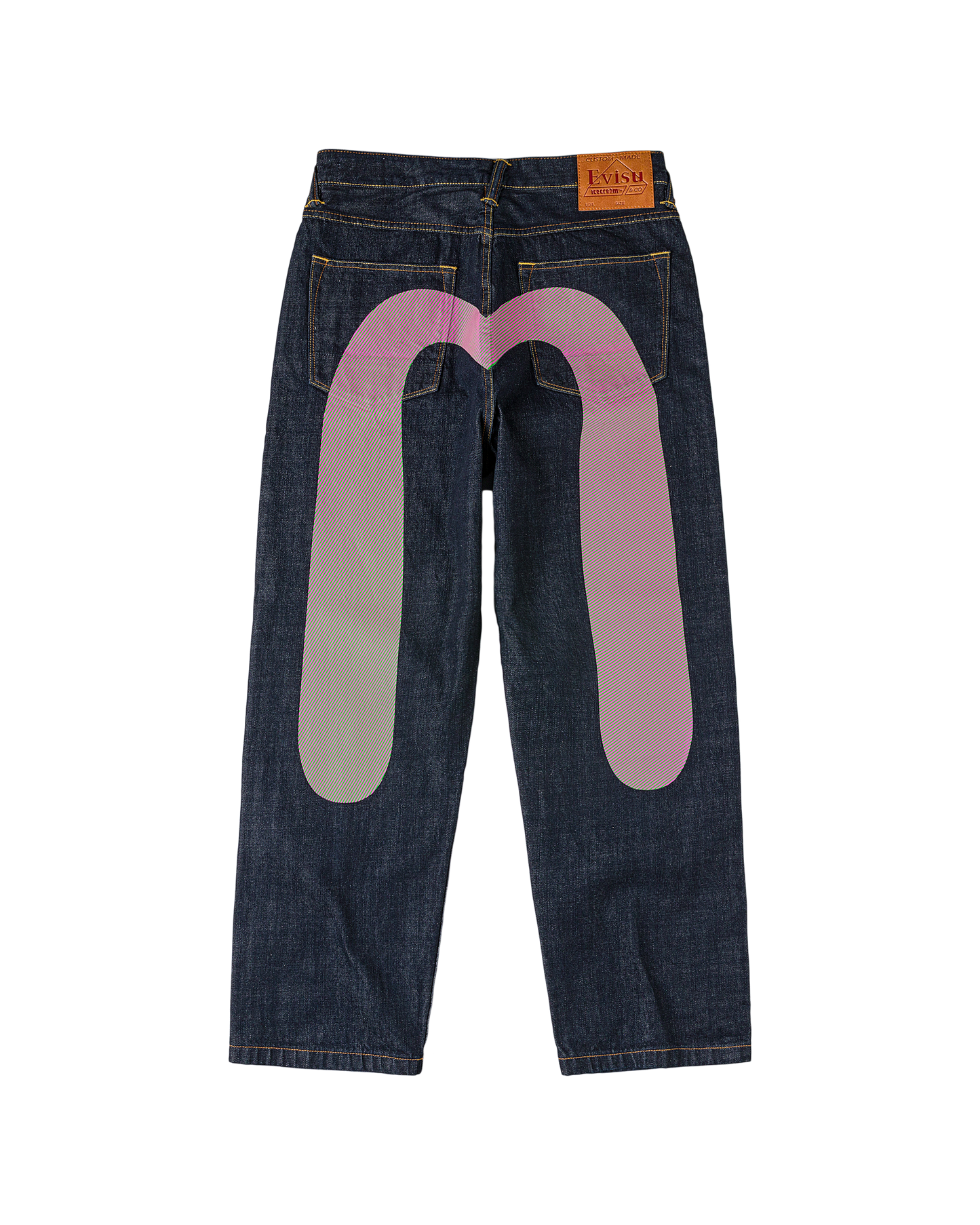 Daicock Printed Baggy Jeans
