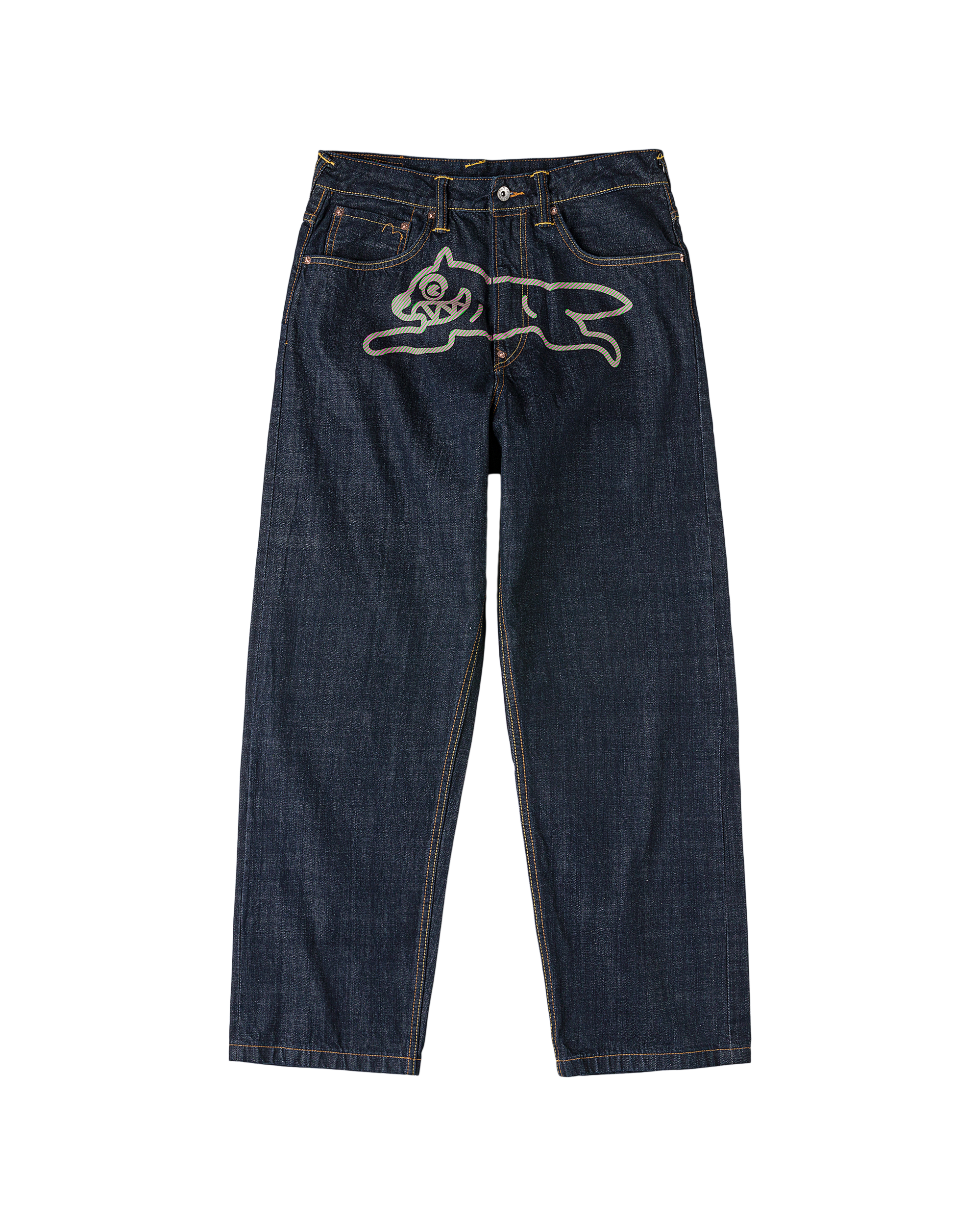 Daicock Printed Baggy Jeans – Billionaire Boys Club