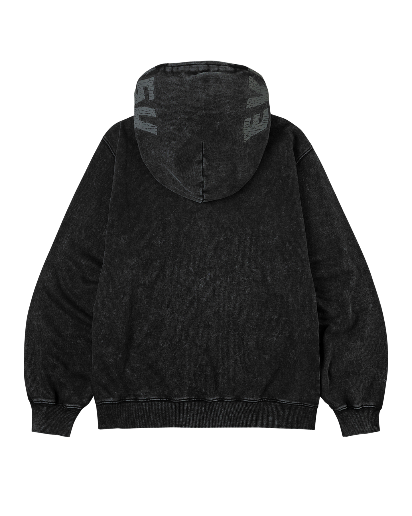 Logo With Seagull Emb. & Printed Hood Sweatshirt