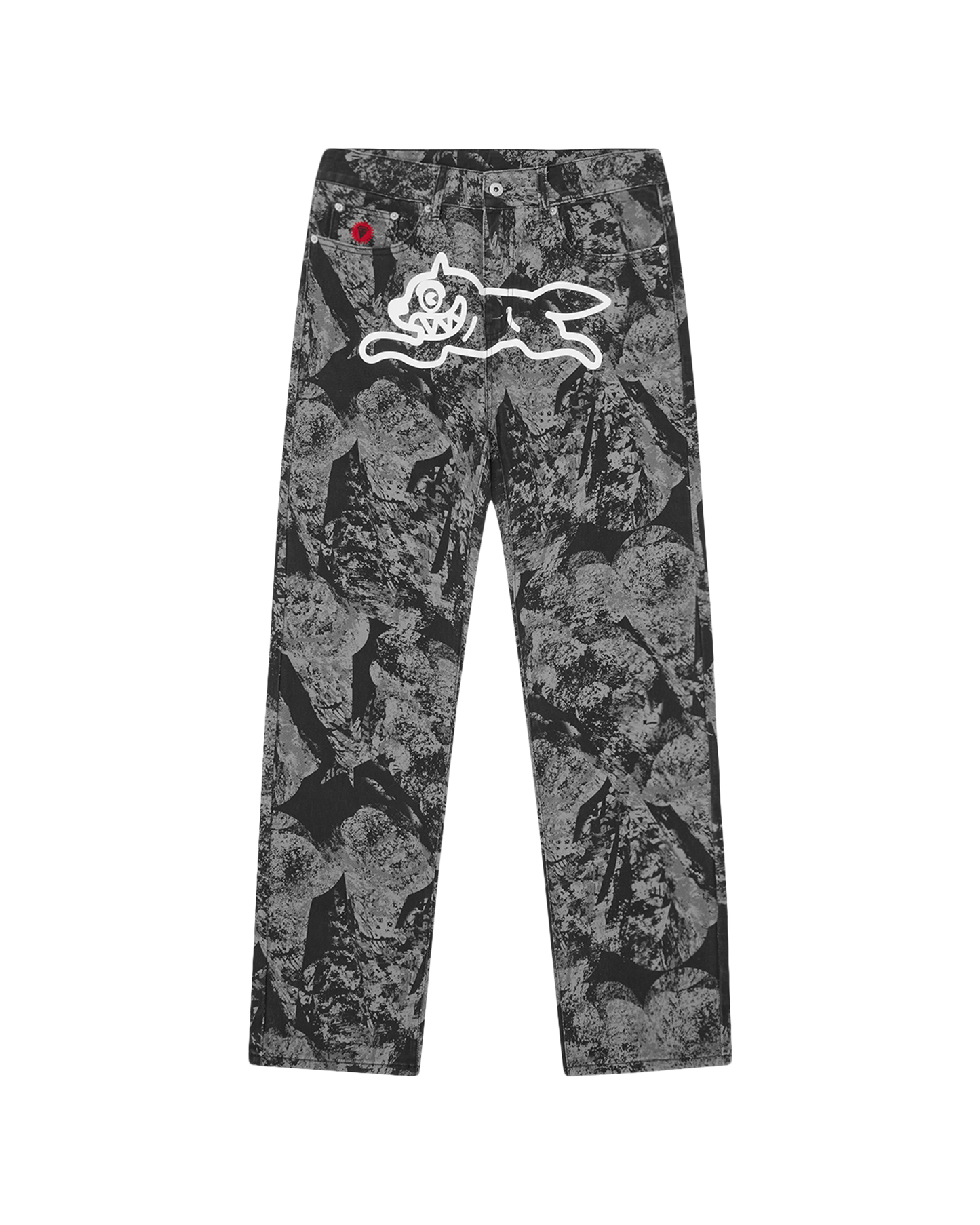 Cone Stamp Denim Pants