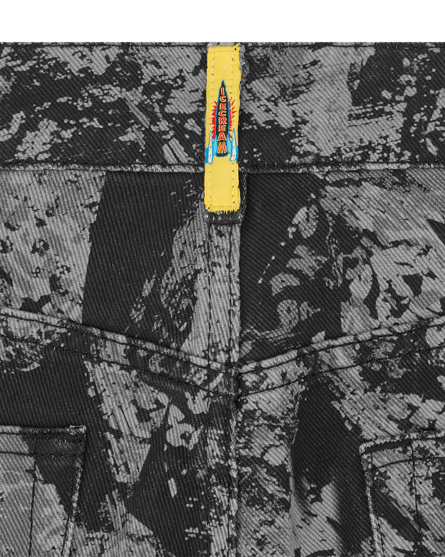 Cone Stamp Denim Pants