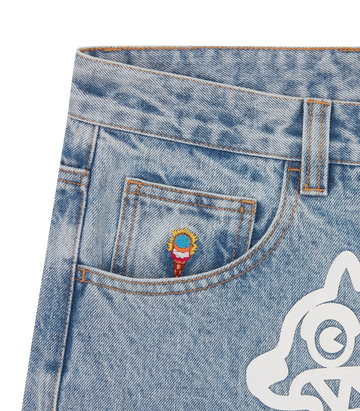 Running Dog Triple Scoop Denim Pant