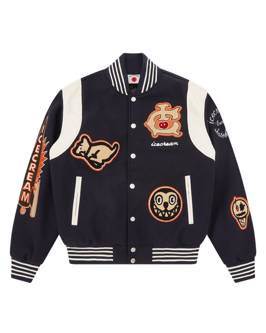 Collegiate Patch Varsity Jacket