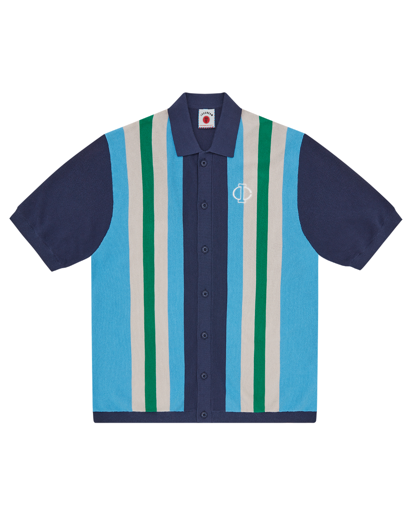 Collared Knitted Polo Shirt