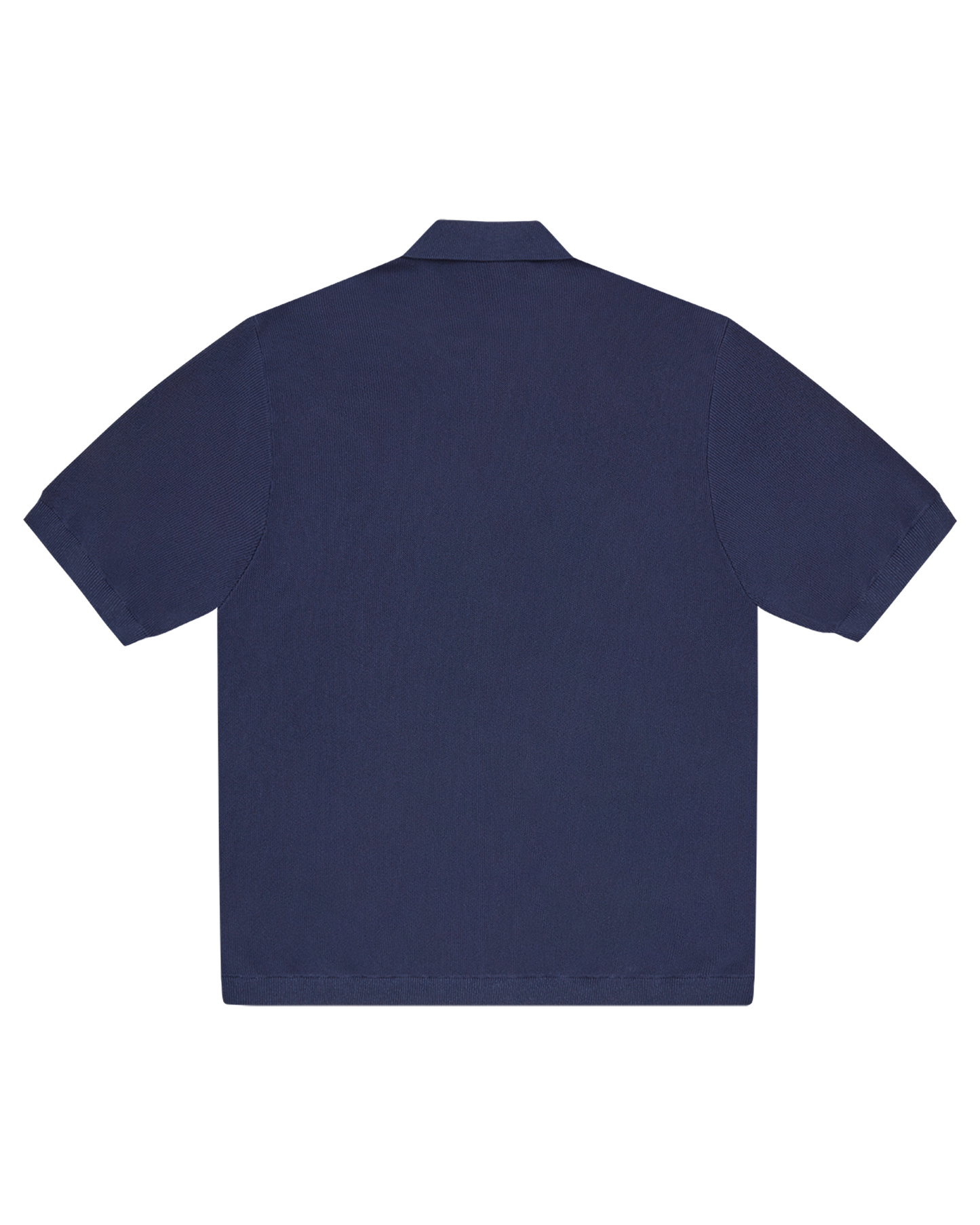 Collared Knitted Polo Shirt
