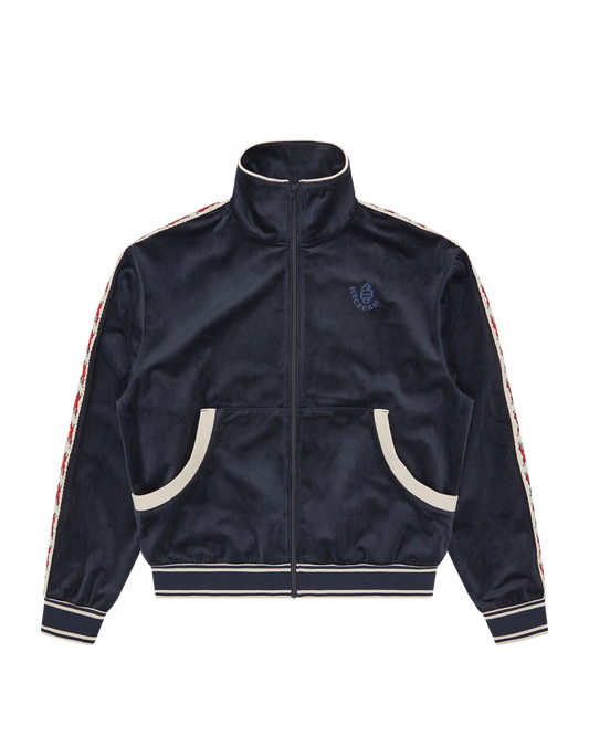 Running Dog Taped Velour Track Top