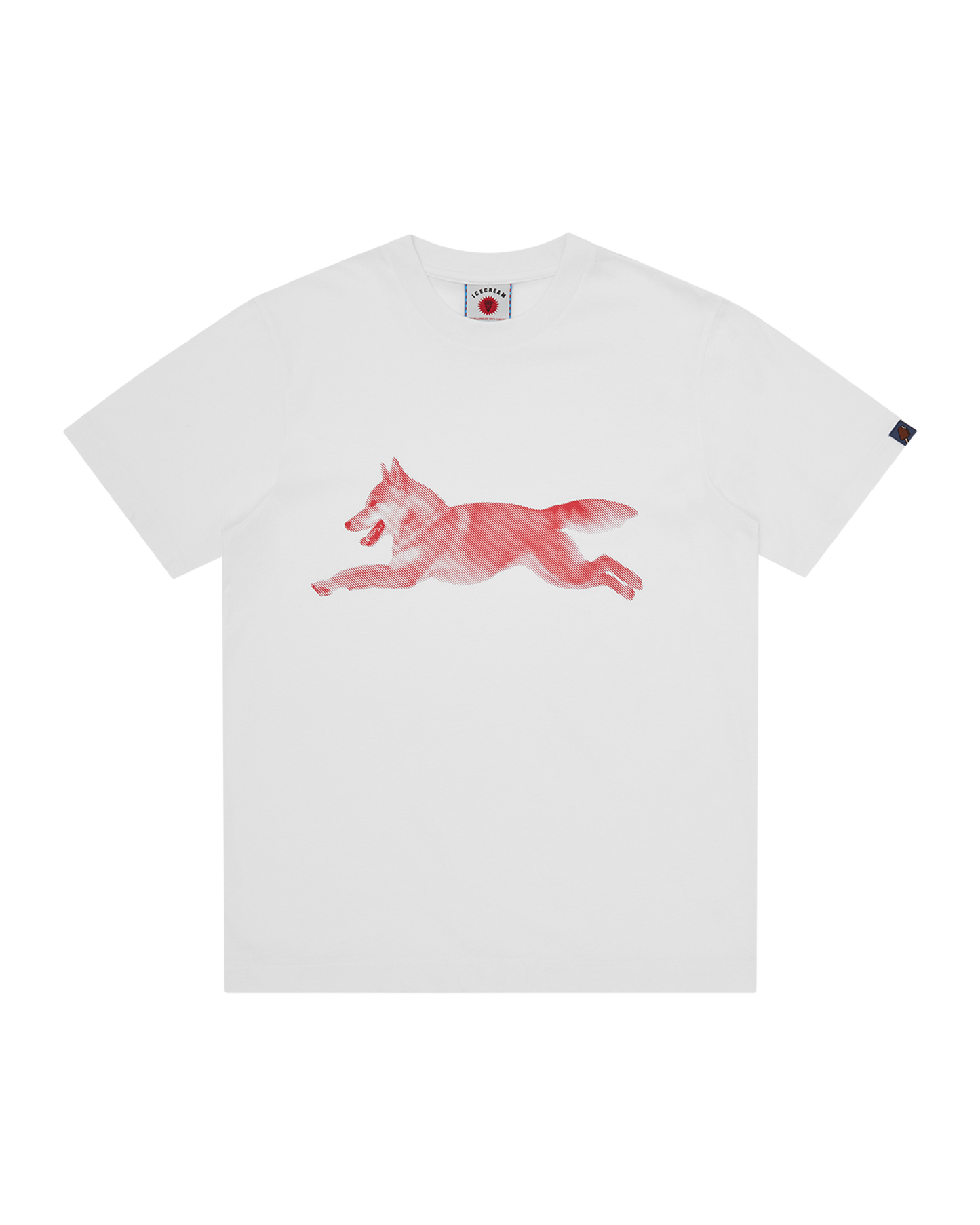 Halftone Running Dog T-Shirt