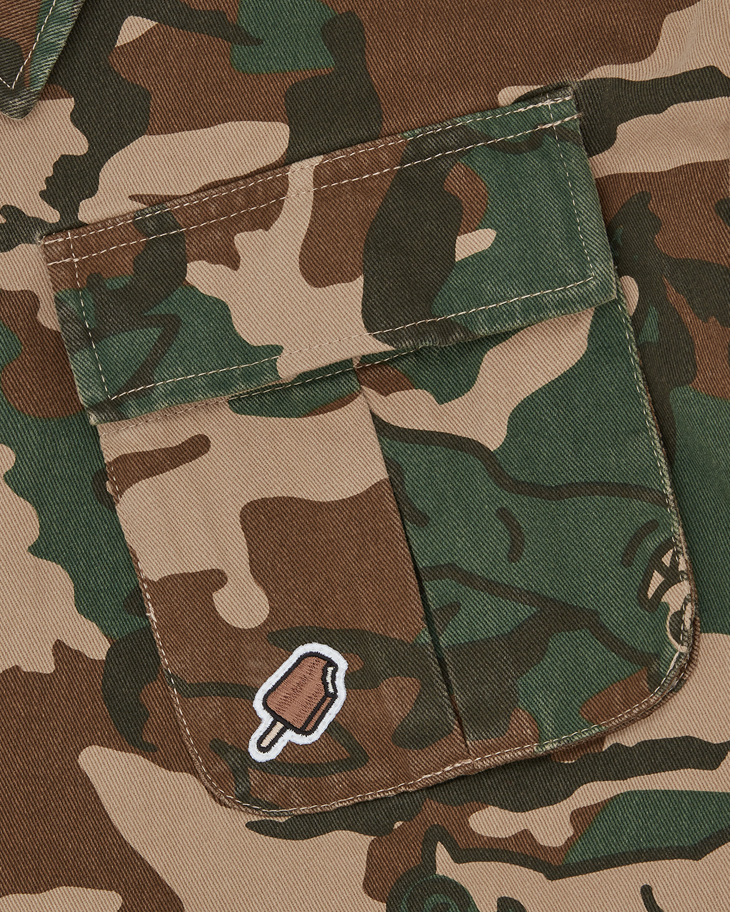 Running Dog Woodland Camo Field Jacket