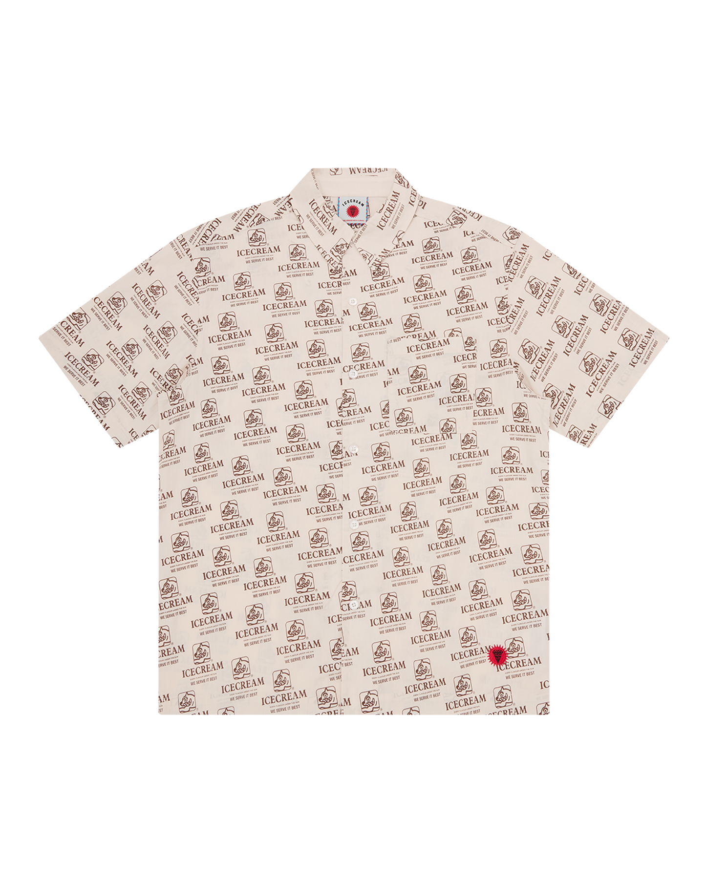Repeat Print SS Shirt
