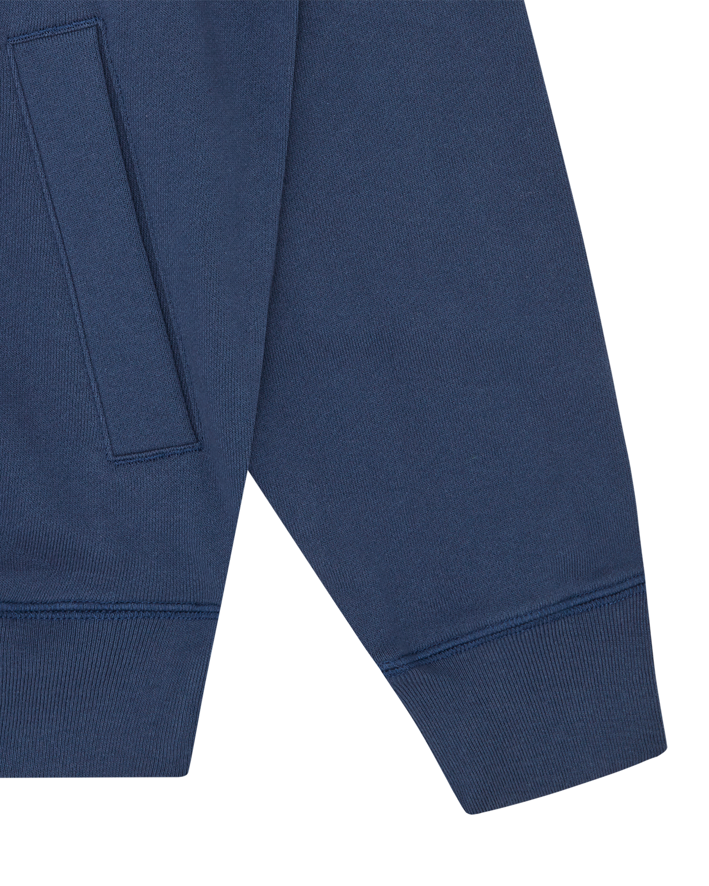 Gradient Smiley Zip Through Hood