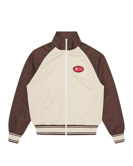 Running Dog Zip Through Track Top