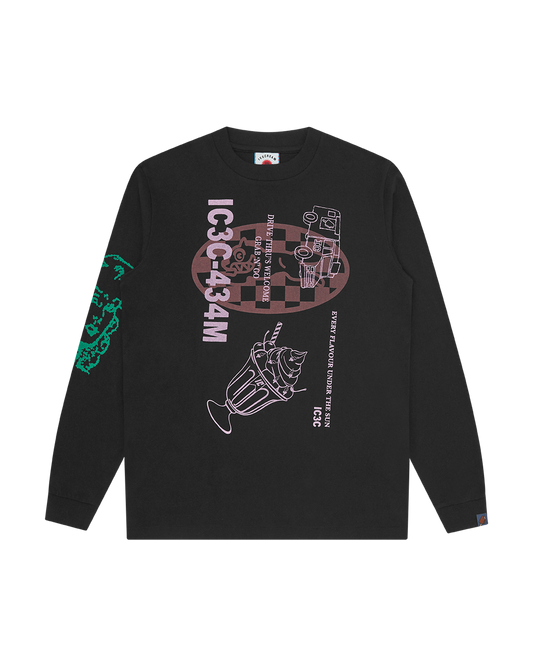 Multi Graphic LS T-Shirt